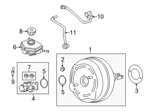 2020 BMW M4 Hydraulic System Vacuum Pump Diagram for 11667847203