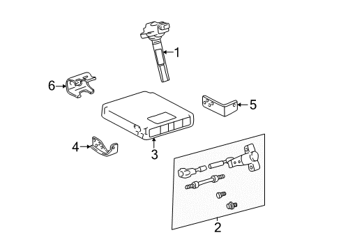2001 Toyota Tundra Powertrain Control Diagram 2 - Thumbnail