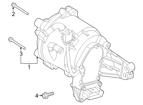 Alternator Alternator Assembly Diagram for 373002SGD1