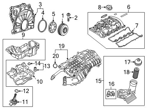 Throttle Body THROTTLE HOUSING ASSY Diagram for 13548053336