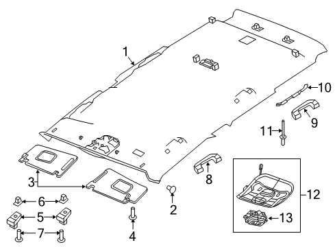 2015 Jeep Renegade Sunroof Plug Diagram for 1RY56MS7AA