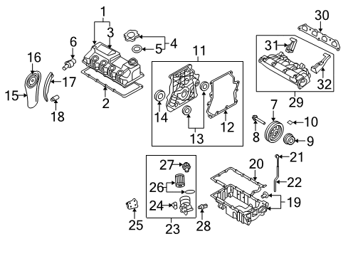 2008 Mini Cooper Senders Right Fuel Level Sending Unit Diagram for 16142754869