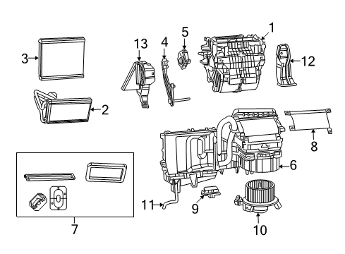 2009 Dodge Journey Air Conditioner DRIER-Receiver Diagram for 68040262AA
