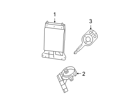 2006 Ford Fusion Alarm System Module Diagram for 6E5Z15604AB