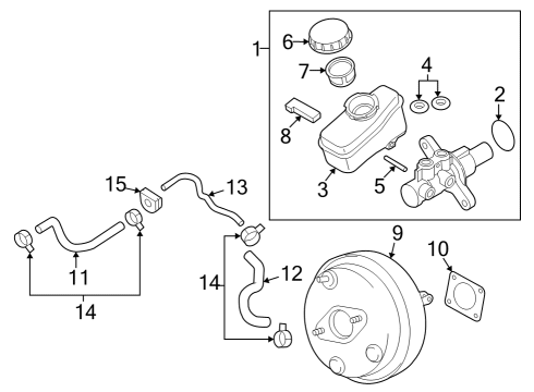 Hydraulic System Reservoir Oil Diagram for 30617JK60A