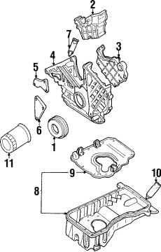 Diagram for 2001 Infiniti Q45 Engine Parts