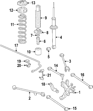 Acura 52380-SEP-A02 Suspension Control Arm Acura 52380-SEP-A02 Suspension Control Arm