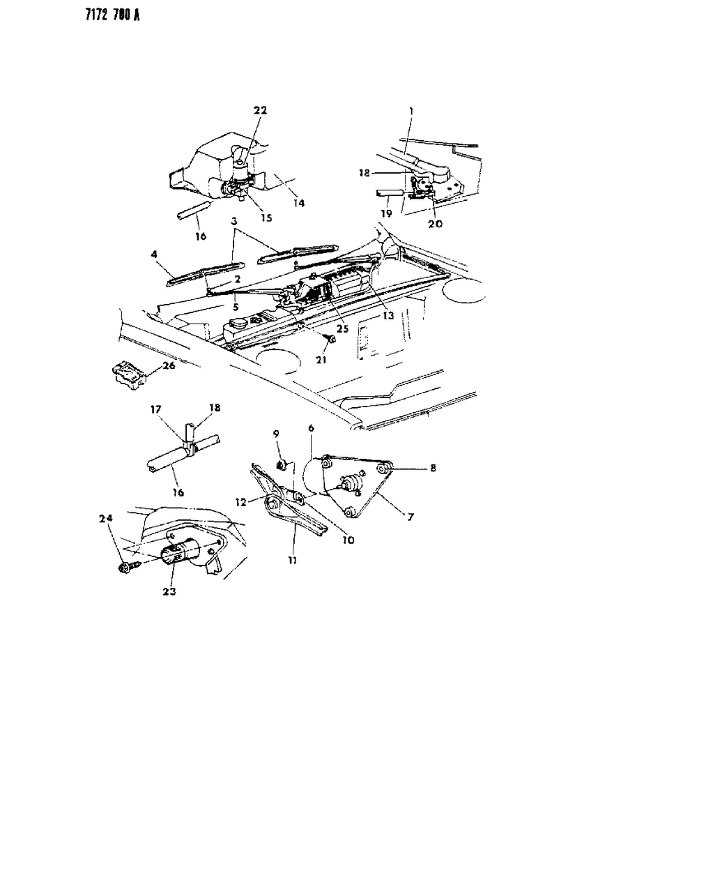 Mopar WB000016AE Blade-WIPER