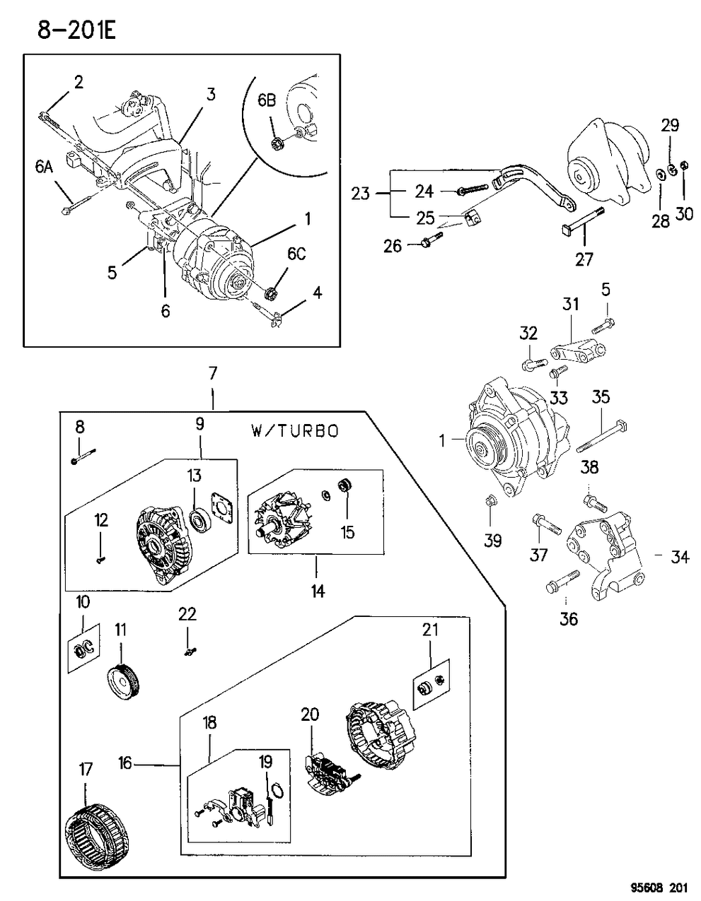 OEM Mopar MD618689 - Brush-ALTERNATOR