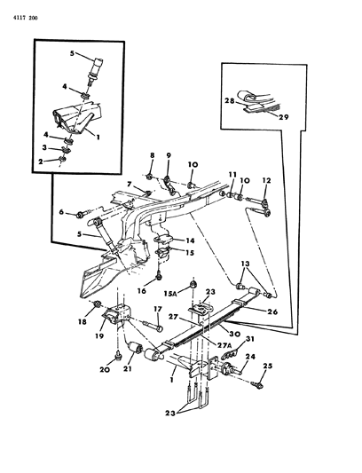 1984 Dodge Omni  Nut Diagram for 6500197