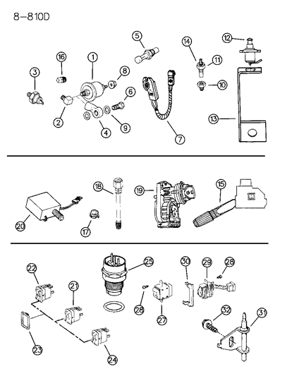 1996 Jeep Grand Cherokee  Part Diagram for 56021346