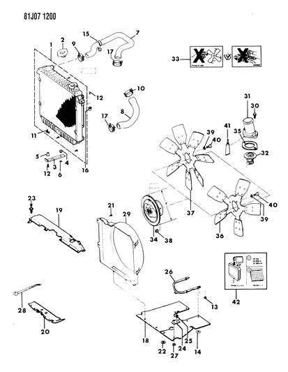 1986 Jeep Cherokee  SEALER-RTV Diagram for 4318025