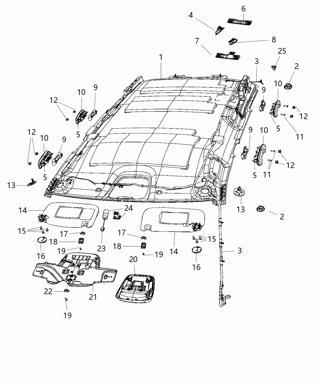 Mopar 68258538AC Support-Coat Hook