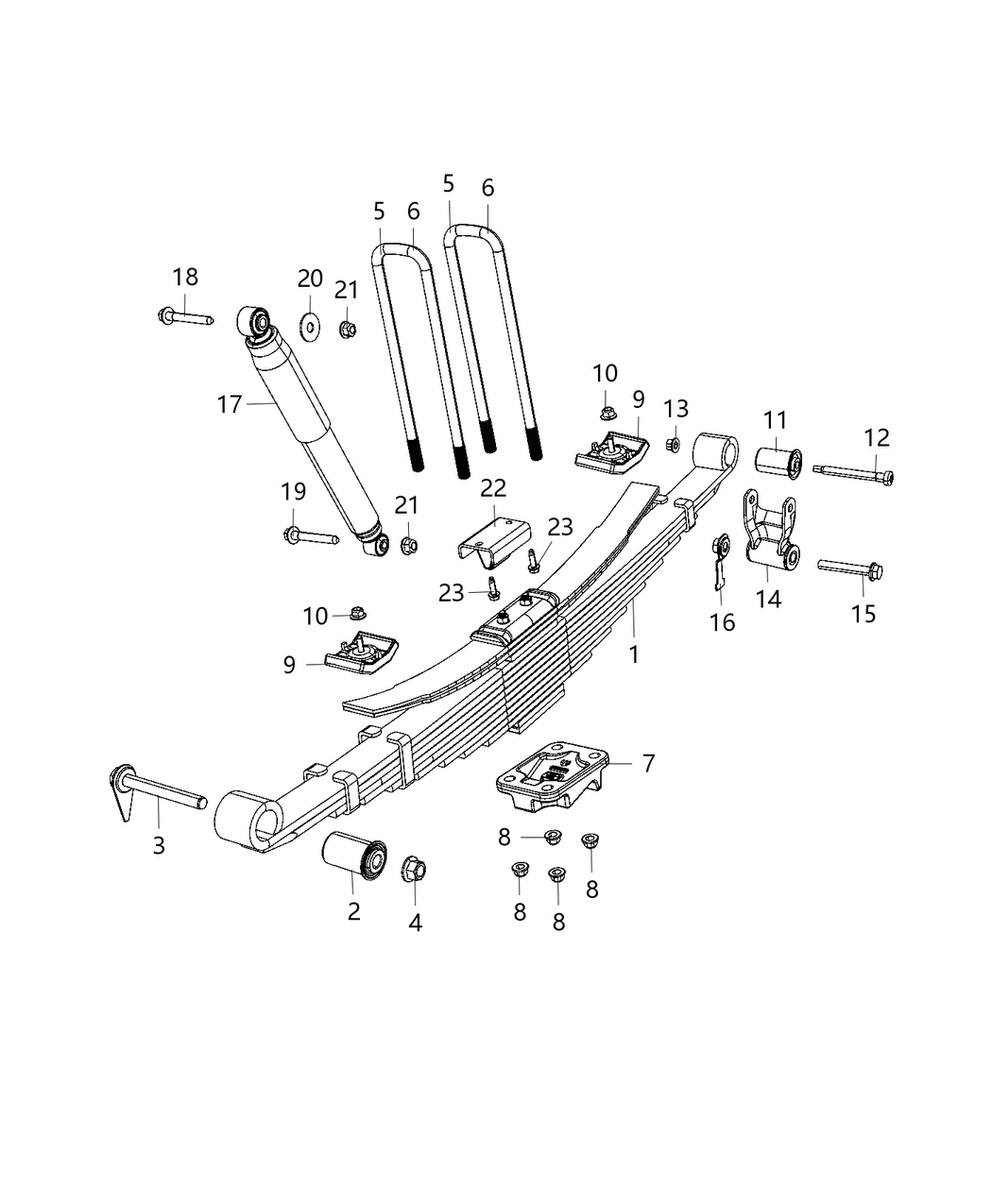 Mopar 6512563AA Bolt-Hex FLANGE Head
