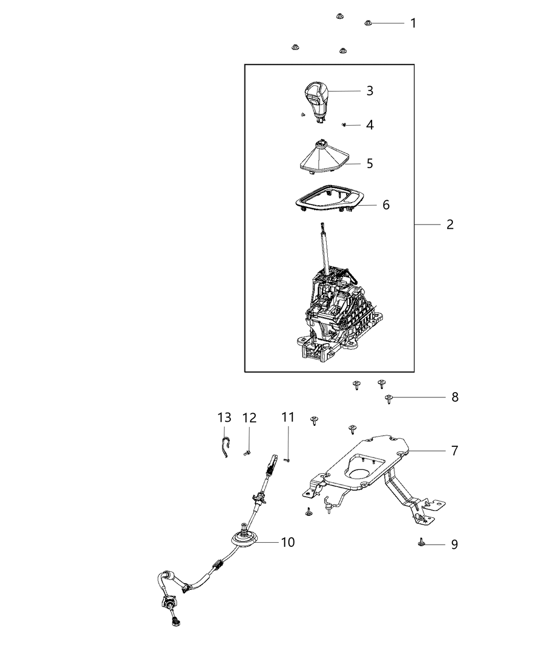 Mopar 5YD251A9AA Boot-GEARSHIFT
