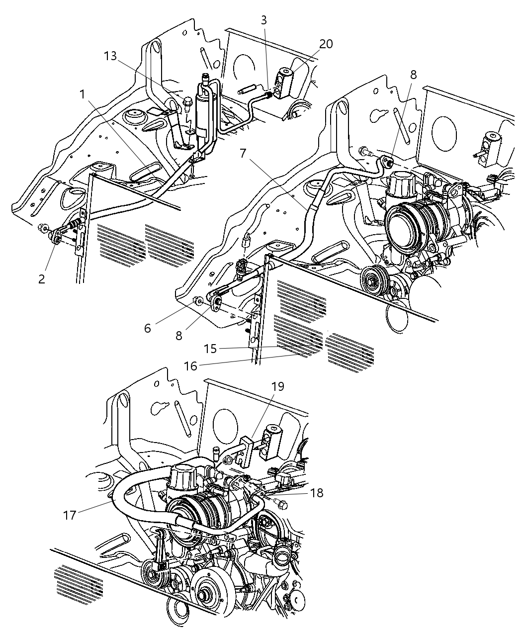 Mopar 5012981AA O Ring-A/C Suction Line
