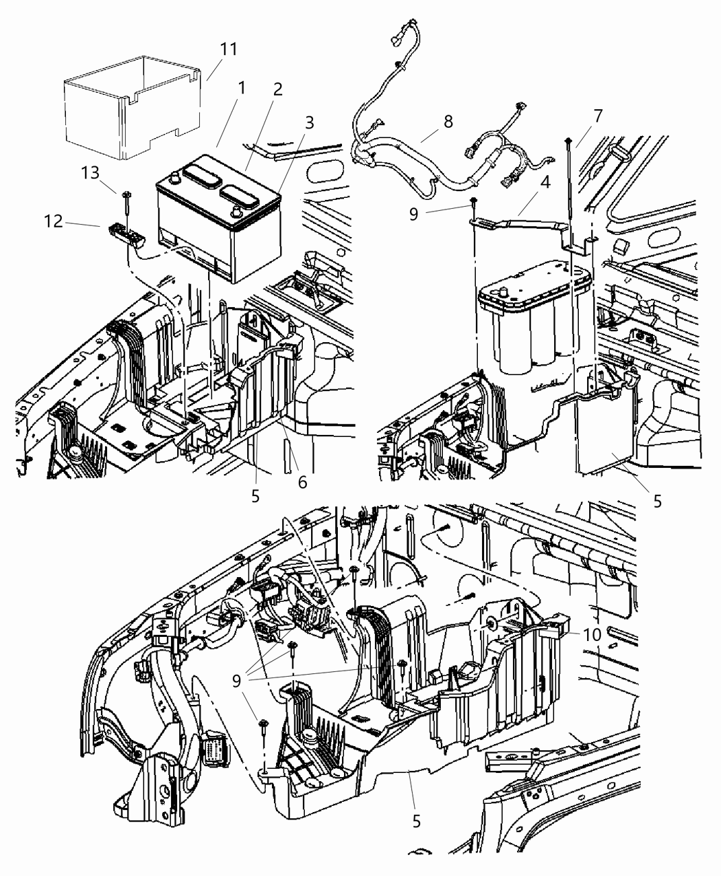 Mopar 55395864AC Tray-Component