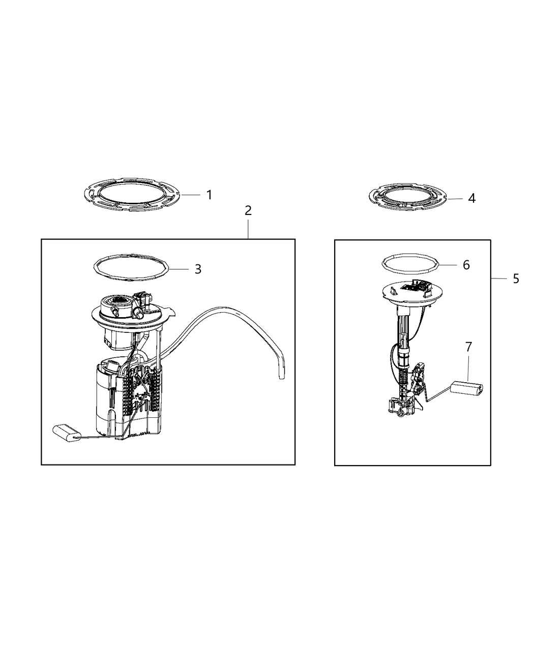 Mopar 68245592AC Pkg Part-Fuel PUMP/LEVEL Unit