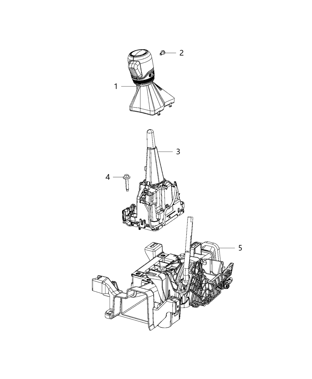 Mopar 4670713AC Shifter-Transmission