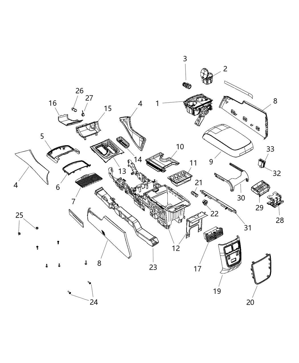 Mopar 68253158AA Connector-Charging Port