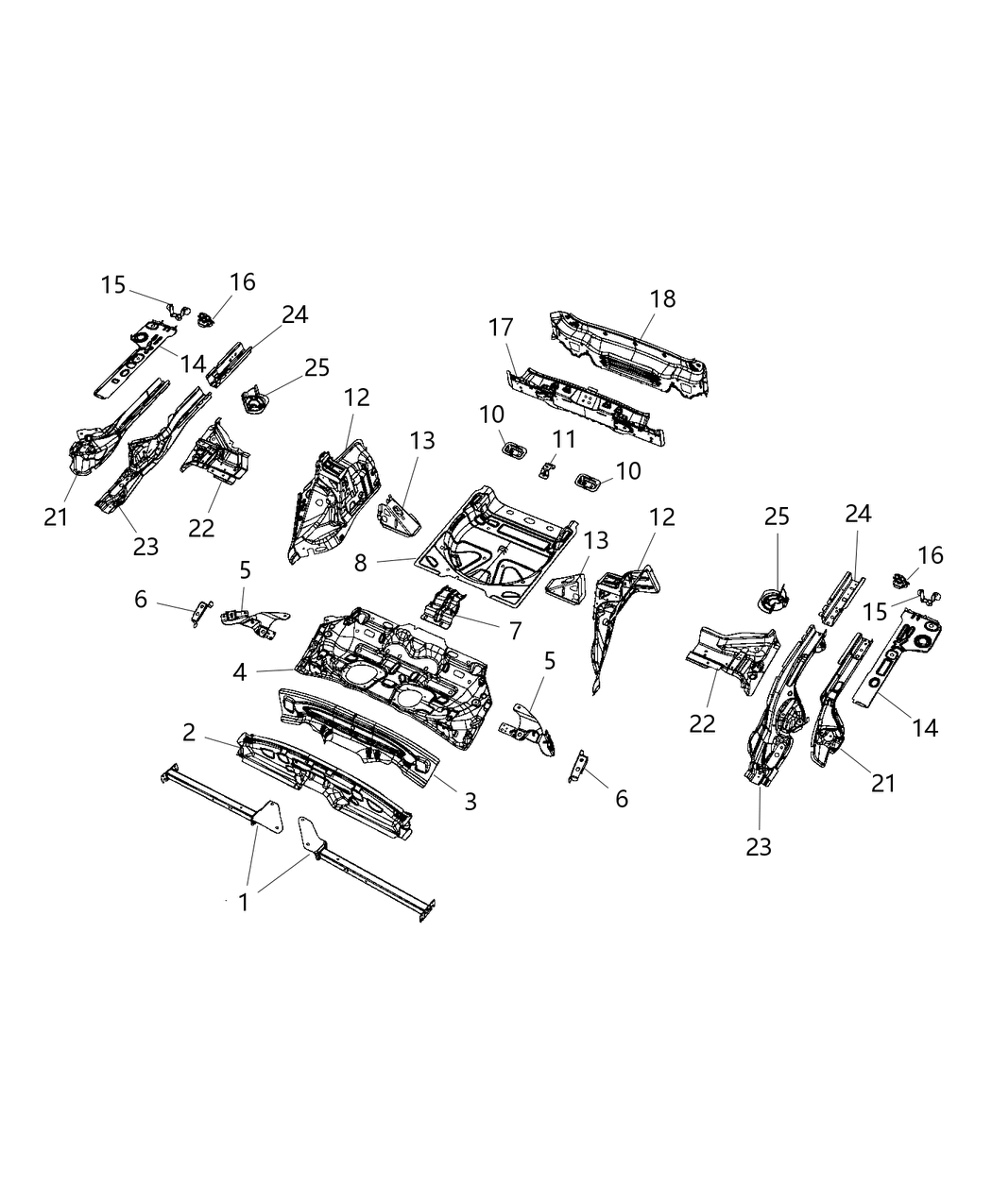 Mopar 68157599AA Bracket-Suspension