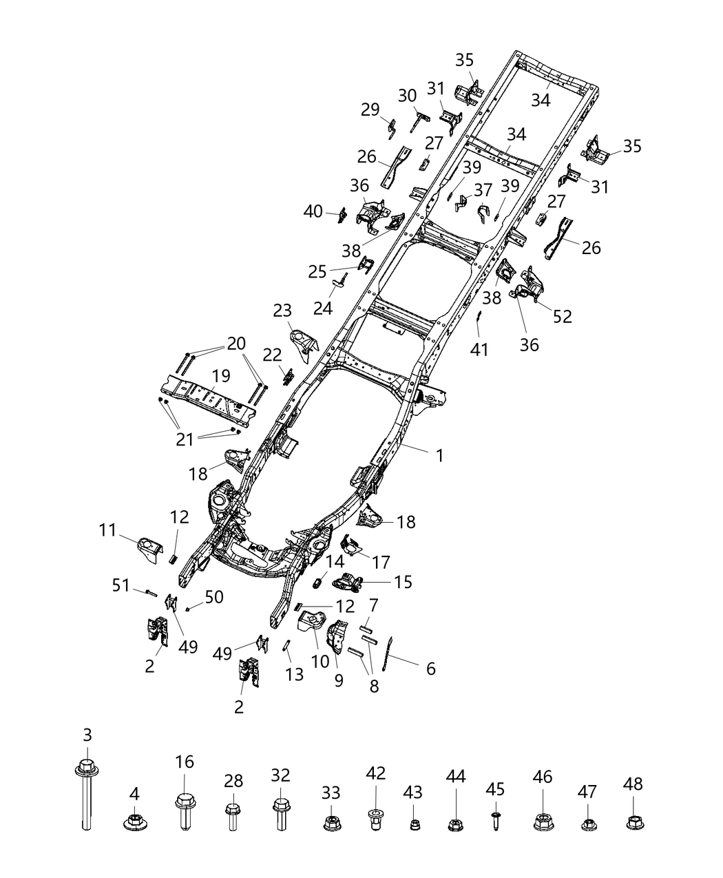 Mopar 68368555AB Mounting