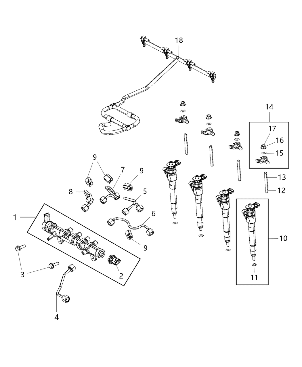 Mopar 68093395AA Stud