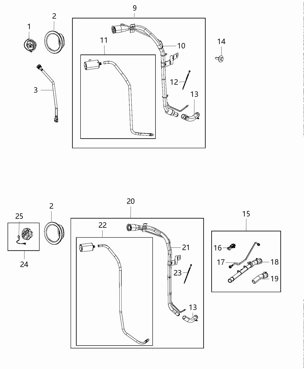 Mopar 5147097AD Tube-Fuel