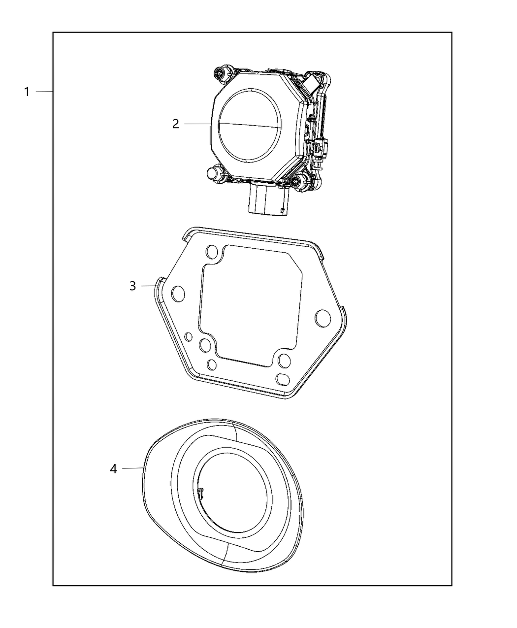 Mopar 4672757AB Sensor-Adaptive Speed Control MODU