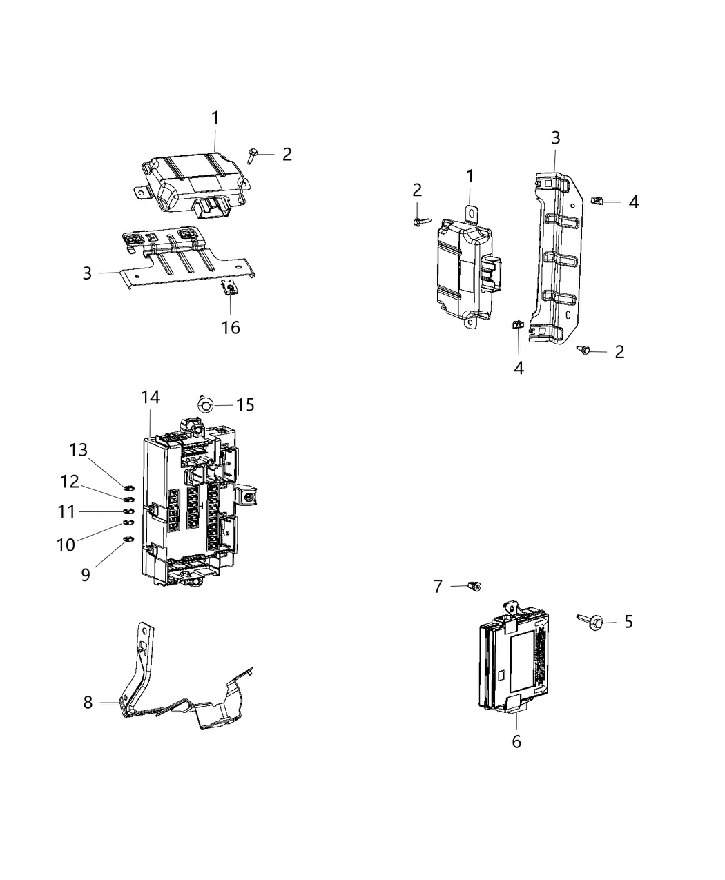 Mopar 56029583AB Module-Voltage STABILIZER