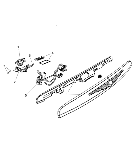 2010 Chrysler Town & Country  Screw-HEXAGON Head Diagram for 6104626AA