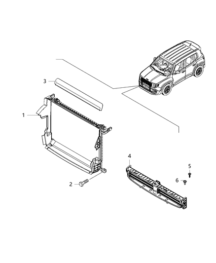 2020 Jeep Renegade  Wiring-Jumper Diagram for 68438902AA