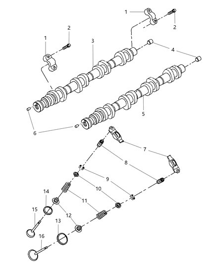 2007 Chrysler Aspen  Spring-Valve Diagram for 53020749AC