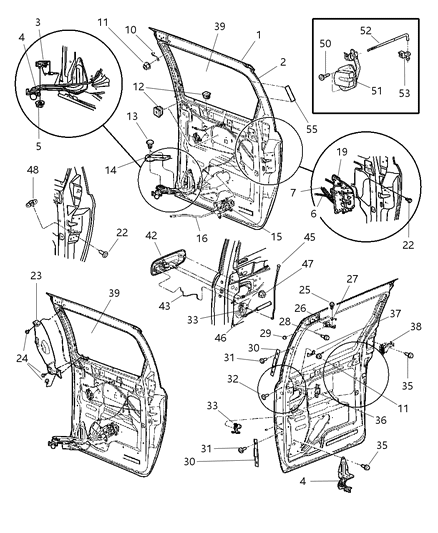 2001 Chrysler Voyager  Screw-TORX Head Diagram for 6504212