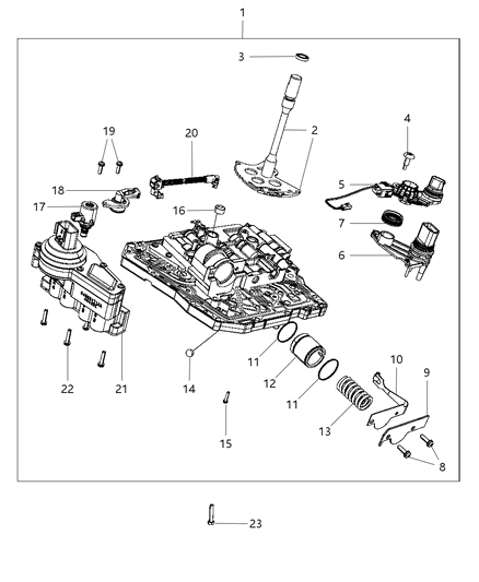 2009 Dodge Challenger  Screw-Pan Head Diagram for 6508372AA