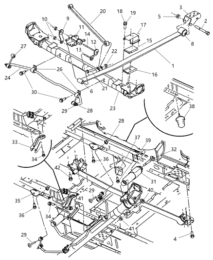 2004 Dodge Caravan  Screw-HEXAGON Head Diagram for 6505695AA