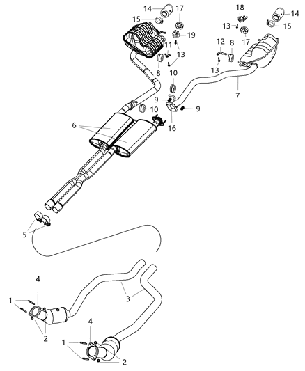 2014 Chrysler 300  Ring Diagram for 68206408AA