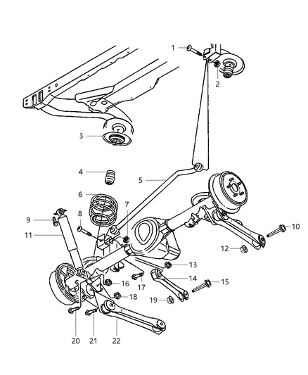 2007 Jeep Wrangler  ABSORBER Pkg-Suspension Diagram for 68003306AB