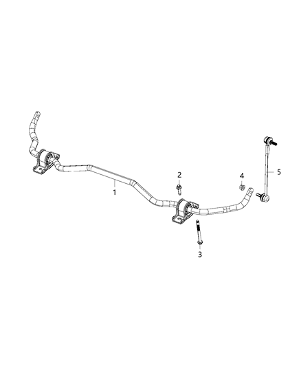 2019 Jeep Cherokee  Bolt-Hex Head Diagram for 6513000AA
