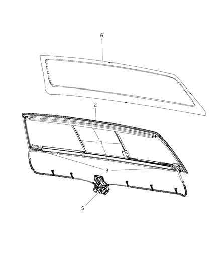 2019 Ram 1500  Wiring-Jumper Diagram for 68402765AA