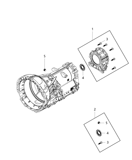 2021 Dodge Durango  Screw-Hex Head Diagram for 68416923AA