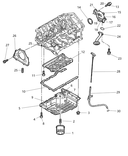 2007 Chrysler 300  Stud Diagram for 6504909AA