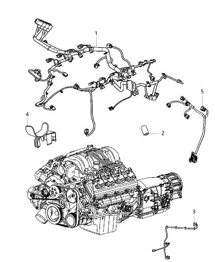 2006 Jeep Grand Cherokee  Trough Diagram for 4801474AA