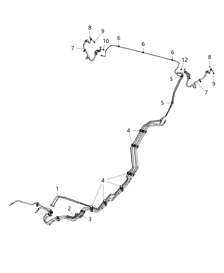 2020 Chrysler Voyager  Clip-4 Way Diagram for 68241479AA