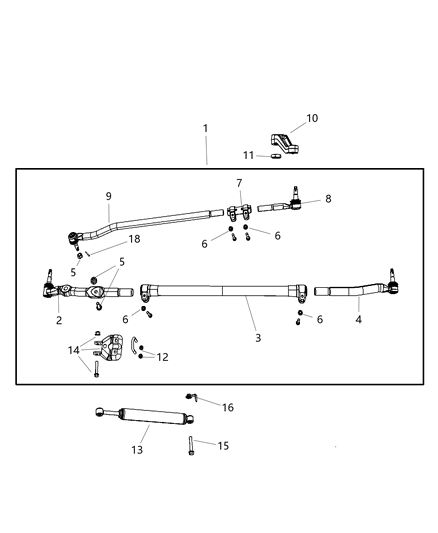 2009 Dodge Ram 5500  Bolt-HEXAGON Head Diagram for 6104241AA