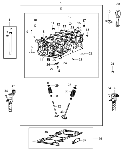 2013 Dodge Dart  Pin Diagram for 2212437100