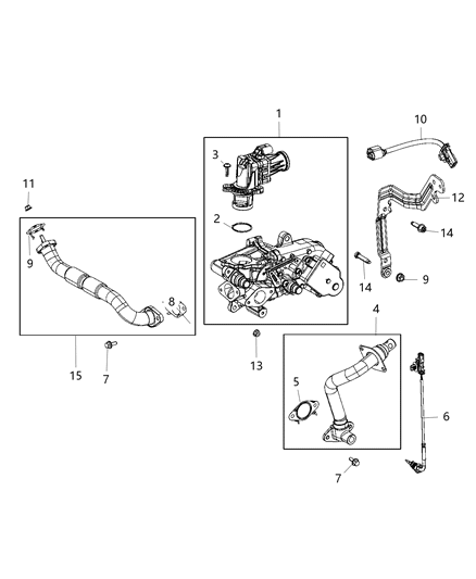 2018 Jeep Wrangler  COOLANT Temperature Diagram for 68462452AA