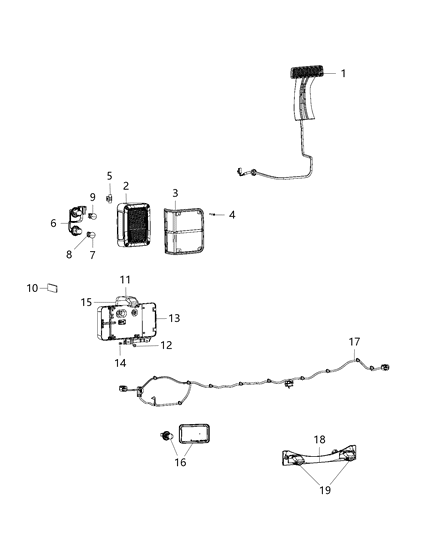 2015 Jeep Wrangler  Screw-Tapping Pan Head Diagram for 6511141AA