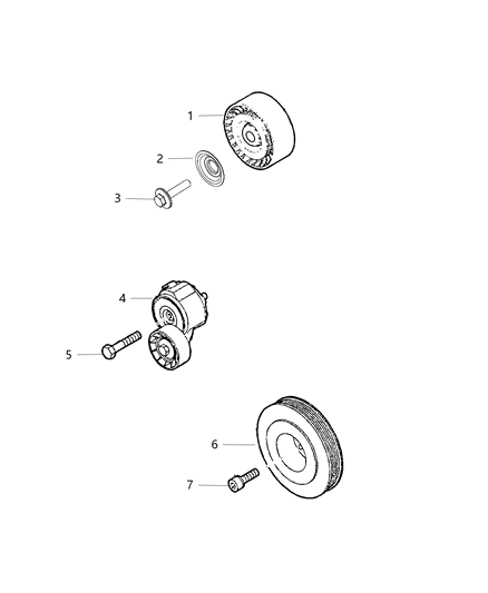 2017 Ram ProMaster 1500  Screw-HEXAGON FLANGE Head Diagram for 68320043AA