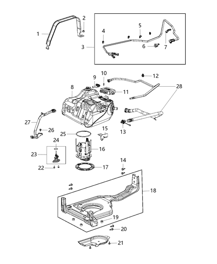 2018 Ram 2500  Clip-2 Way Diagram for 68232840AB